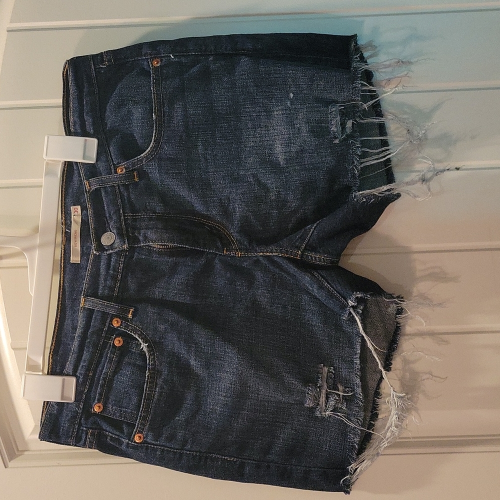 Levi's cut off shorts